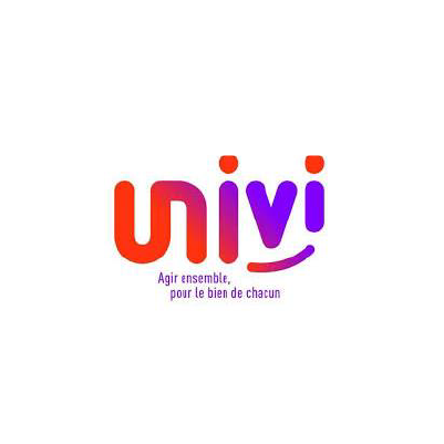 Logo Univi, Agir ensemble, pour le bien de chacun