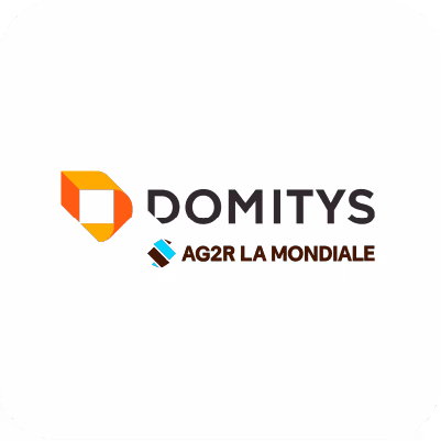 Logo de Domitys, groupe AG2R La Mondiale